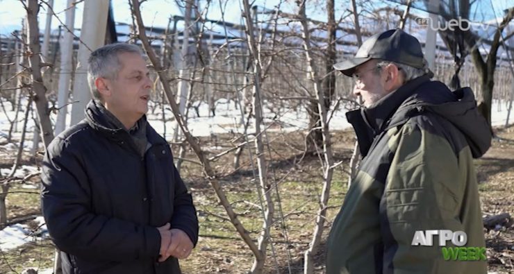 Ο Αντιπρόεδρος της Αγροτικής Καινοτομίας κ. Κακαφίκας μιλά στην εκπομπή ΑγροWeek της ΕΡΤ3 για την ευφυή γεωργία