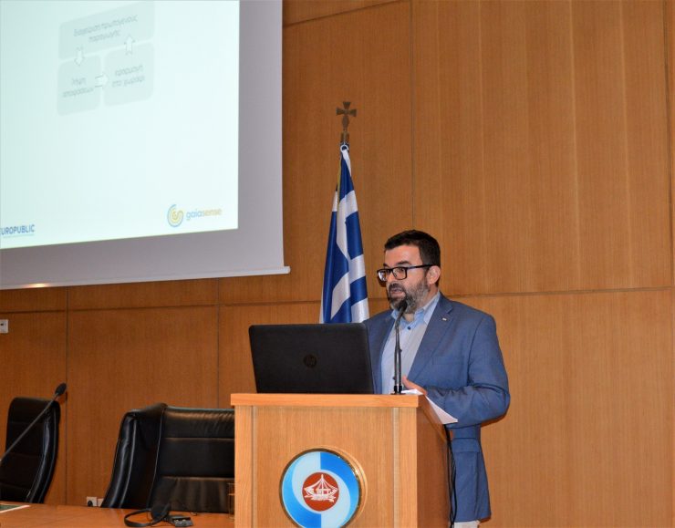 Παρουσίαση του gaiasense στην ημερίδα της Πρεσβείας της Σουηδίας